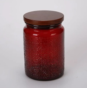 Vietnam OEM solide large bouche Mason Jar en bois bougie couvercle ferme décor Art populaire naturel usine approvisionnement direct couleur bois - Product Image 2