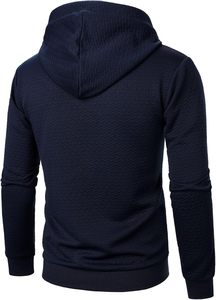 Sweat à capuche texturé de qualité supérieure pull à manches longues 100% coton polyester sweat à capuche pour homme avec prix bon marché - Product Image 2