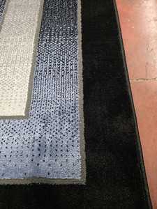 Alfombra Turca de Poliéster Afelpada Adiva, Tejida a Máquina con Diseño Jacquard, de Pelo Alto, Acolchada, Reversible, Lavable, Antideslizante y Antimicrobiana - Product Image 4
