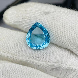 พลอยบลูโทแพซธรรมชาติ คัตติ้งแบบผสม คุณภาพระดับ AAA พร้อมความเงางามและสีสันสวยงาม เหมาะสำหรับการขัดและตกแต่งอย่างสมบูรณ์แบบ - Product Image 5