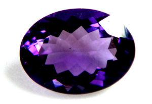 เครื่องประดับอเมทิสต์สีม่วงเจียระไนรูปวงรีเหลี่ยมเพชรพลอยธรรมชาติทำหินกึ่งมีค่าขนาดผสมในอัตราการขายส่งที่ต่ำที่สุด - Product Image 3