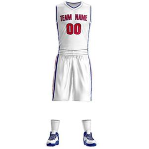 Custom Your Own Team Basketball Uniforms Reversible Basketball Uniform Set for Sport Wear - Product Image 3