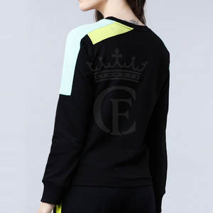 Sudaderas de manga larga para mujer, sudaderas de gran tamaño para mujer, sudaderas de algodón y poliéster para mujer - Product Image 4