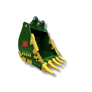 42" Severe Duty Skeleton Bucket with Teeth for 15 Ton Excavators 80mm Pins - Product Image 2