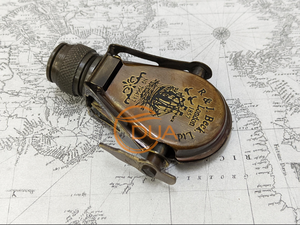 เลนส์กล้องโทรทรรศน์ทองเหลืองสไตล์โบราณ R & J Beck London ปี 1857 |   ของตกแต่งสไตล์วินเทจแนวเดินเรือ ของสะสม ของขวัญ - Product Image 2