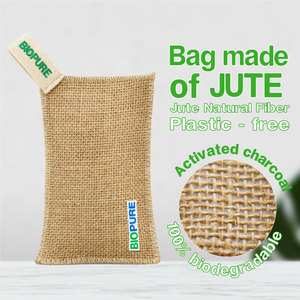 Sac purificateur d'air Biopure-Charbon actif à la noix de coco écologique Désodorisant Contrôle des odeurs et de l'humidité Charbon de bois-Fabriqué au Mexique - Product Image 3