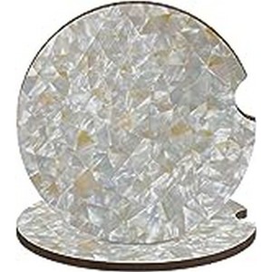 Mother of Pearl <b>Coasters</b> <b>with</b> <b>Holder</b> Shiny <b>Coasters</b> <b>Sets</b> Tea and Coffee Tabletop Mother of Pearl Inlay <b>coaster</b> Inlay - Product Image 3