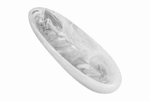 Vajilla de resina Premium blanca y Rosa de alta calidad, cuenco acrílico pulido exclusivo para servir para la cena, el mejor precio - Product Image 3