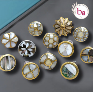 Boutons en céramique modernes et épiques pour la cuisine et la maison pour les armoires à tiroirs dans la chambre à coucher Salle de bain Salon et armoire Commode - Product Image 3