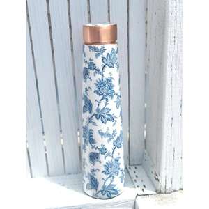 Botella de agua de cobre puro con aislamiento alto Botella de agua ecológica metálica personalizable Ideal para un buen mantenimiento de la salud 2025 - Product Image 5