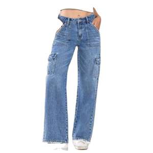 Vaqueros ajustados OEM para mujer, proveedor de Pakistán, Talle alto, aptos para gimnasio, estilo, moda urbana y comodidad diaria - Product Image 6