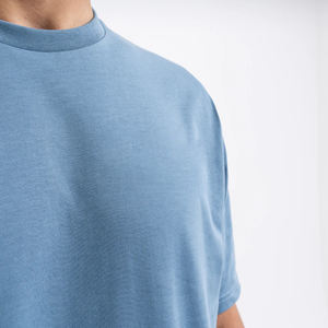 Camiseta Premium de verano para hombre, Camiseta 100% de algodón pesado de algodón, ropa de calle personalizada, camiseta de manga corta con cuello redondo para hombre - Product Image 3