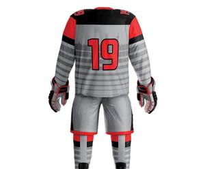 Uniforme de hockey sur glace anti-rides pour hommes derniers modèles vêtements de sport de qualité supérieure uniforme de hockey sur glace pour hommes avec logo personnalisé/couleur - Product Image 2