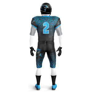 ชุดเล่นฟุตบอลอเมริกันแบบแห้งเร็วชุดป้องกัน XL แบบเสริมความแข็งแรงทนทานสวมใส่ได้นานสำหรับทีม - Product Image 2