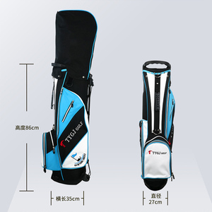 <span class=keywords><strong>Sac</strong></span> de support de golf léger <span class=keywords><strong>Sac</strong></span> de golf compact portable avec poches pour un transport et un rangement faciles Idéal pour les débutants - Product Image 2