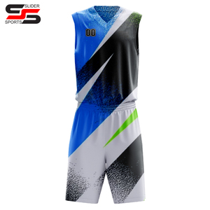 Uniforme de basket-ball à vêtements de sport fabriqué au Pakistan uniforme de basket-ball imprimé personnalisé à bas prix - Product Image 5