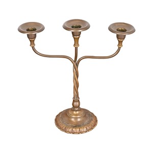 Bougeoir en métal fait main luxueux de qualité supérieure détaillant élégant pour les configurations romantiques de dîner de Noël décor intérieur à la maison - Product Image 4