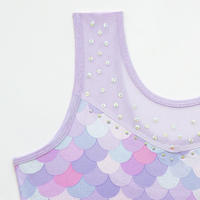 Leotardo de Gimnasia para Niñas de Alta Calidad, Sublimado Personalizado, Multicolor, para Ballet y Danza, Ecológico, Corte Ajustado, Cintura en V
