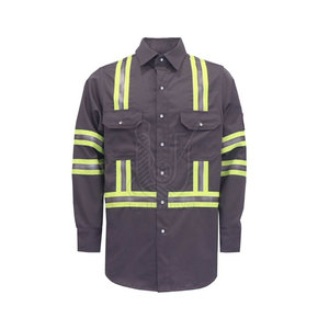 Camisa de Seguridad de Alta Visibilidad, Ropa de Trabajo Reflectante y Transpirable de Alta Calidad para Trabajadores - Product Image 1