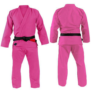 Uniformes de Karate hechos a medida, ropa de artes marciales, uniforme de karate de la mejor calidad, venta al por mayor, kimono de jiu jitsu liso - Product Image 3