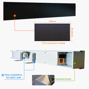 Shenzhen – présentoir intelligent à bande LED et armoire étanche pour l'extérieur, affichage couleur haute luminosité 5000 nits - Product Image 3