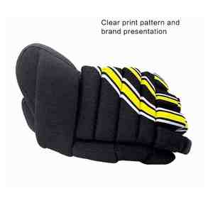 Gants de hockey sur glace personnalisés durables, petit MOQ, 8 à 15 pouces, logo imprimé, équipement de bonne qualité, gants pour jeunes et adultes - Product Image 4