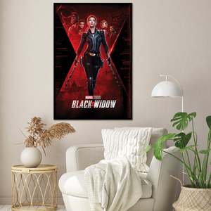 Póster de Marvel de la Viuda Negra con Scarlett Johansson, Diseño Moderno para Pared - Product Image 2