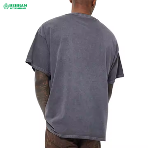 Camisetas Blancas al por Mayor de Alta Calidad, 100% Algodón Ecológico, de Secado Rápido, 280g, Talla Grande, Personalizables con Gráficos Impresos para Hombre - Product Image 1