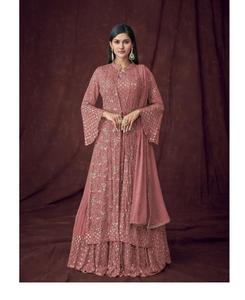 Ensemble harara/Sarara/sharara, tenue de mariage style indien, costume pour occasions spéciales, à bas prix - Product Image 1