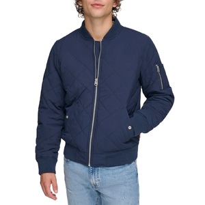 Chaquetas acolchadas OEM de alta calidad para hombre, chaquetas acolchadas con cremallera completa, chaquetas acolchadas de talla grande para hombre - Product Image 4