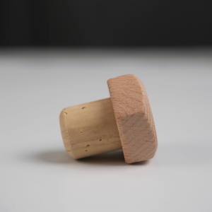 맞춤형 T-Top T 코르크 캡 내구성 재사용 가능한 와인 스토퍼 천연 나뭇결 디지털 인쇄 맞춤형 로고 포장 - Product Image 4