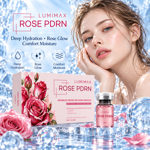 Suero PDRN de Rosa OEM ODM, 5 ml x 10 Ampollas, Cuidado Facial de la Piel, Hidratación, Luminosidad, Embalaje Personalizado en Caja - Product Image 1