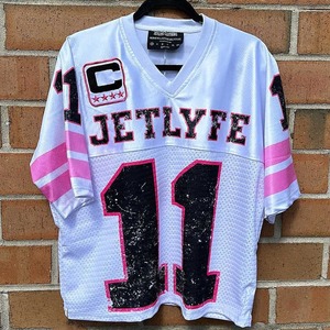 Camisetas de fútbol recortadas de gran tamaño para hombre Impresión DTG personalizada 100% Material de satén de algodón con malla de poliéster Boxy Fit - Product Image 5