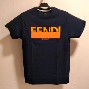 T-shirt élégant et durable à col en O pour homme de qualité supérieure à manches courtes en coton imprimé respirant à séchage rapide - Product Image 4