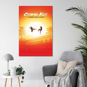 Cobra Kai karate KID The Saga ยังคงโปสเตอร์สไตล์โมเดิร์นสำหรับใช้ติดผนัง - Product Image 3