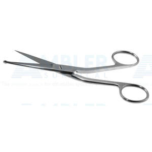 Tijeras de Vendaje Curvas Anguladas de 140 mm, Tijeras de Vendaje de Metal Knowles, Tijeras Lister para Vendaje, Corte Recto - Product Image 2