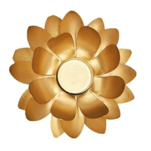 High Quality Metal Flower Shape <b>Tea</b> <b>Light</b> Candle Holder Handmade Luxury Candle Stand Tableware Good Sale - Product Image 1