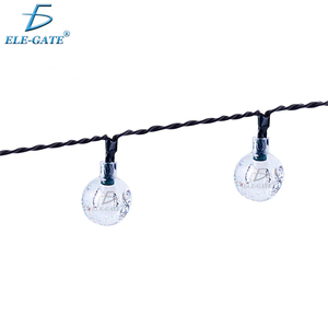 20 LED RGB Solar <b>Garden</b> Lights Durable Glass Body Outdoor <b>String</b> Lamps - Product Image 1