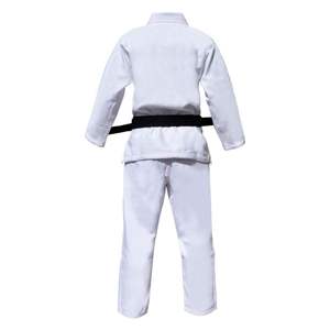 Kimono blanco ligero de Jiu Jitsu brasileño para hombres, uniformes de competición de artes marciales de algodón de verano BJJ Gi personalizados - Product Image 2