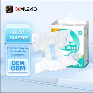 Pañales de papel OEM Venta al por mayor caliente grueso desechable extra absorbente pañales para adultos Venta al por mayor Unisex desechable - Product Image 2