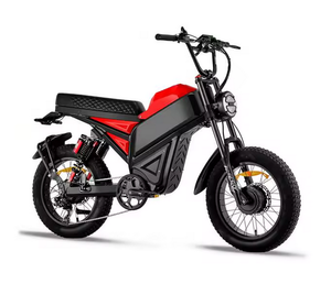 Vélo électrique en aluminium à double moteur 4000W pour adultes, batterie 2880WH 60AH, frein à disque, 12 vitesses, jusqu'à 45 MPH, autonomie de 200 miles, cyclomoteur - Product Image 1