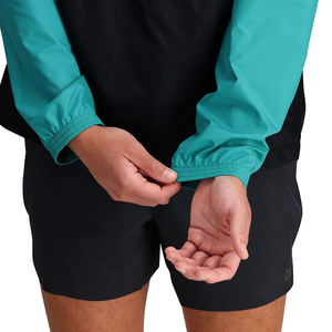 Custom <b>Men</b> Color Block Quarter Zip Windbreaker <b>Jacket</b> Waterproof Lightweight Outdoor Sports Anorak <b>Pullover</b> with Front Pocket - Product Image 5