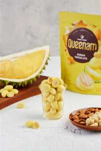 Bulk Sale Massive Candy Snacks High Quality Dragee <b>Chocolate</b> Durian <b>Chocolate</b> Coated <b>Almond</b> Cashew Nuts 75G HALAL OEM/ODM Hot - Product Image 4