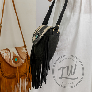 LW Lightweight High Quality Dress Style <b>Shoulder</b> Bag Medium Cross Body with Tassel Zipper Pocket Adjustable <b>Strap</b> for Ladies - Product Image 6