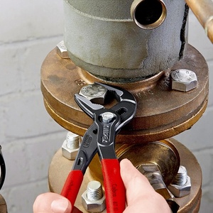 For KNIPEX Cobra ES Water Pump Pliers 250mm 42mm <b>Clamping</b> Width Polished Plastic Coating - Product Image 3
