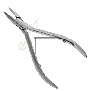 Coupe-ongles professionnel en acier inoxydable argenté pour orteils coupe-ongles à doigt robuste pour podiatrie - Product Image 5