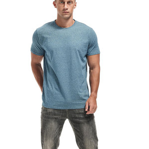T-shirts décontractés pour hommes en coton 100% respirant et confortable, style hip-hop oversize, contraste de couleurs, faible MOQ - Product Image 2