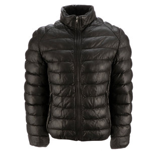Chaqueta acolchada cortavientos para hombre con capucha Slim Fit Reversible dos bolsillos laterales poliéster invierno impermeable Casual - Product Image 3