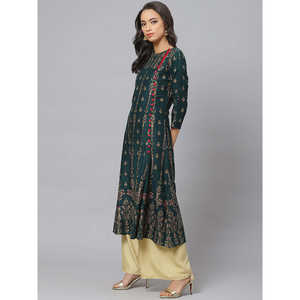 เสื้อเบลาส์และเสื้อเชิ้ตสำหรับผู้หญิงพิมพ์ลายดอกไม้สวยหรู - Product Image 1