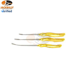 <b>High</b> Quality Stainless Steel Manual Breast Dissector Face <b>Lift</b> Endoscopic Surgery Set Gold Handle MOL Certified - Product Image 3